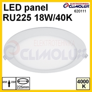 LED panel okrugli RU 18W, 4000K, ugradni, XL
